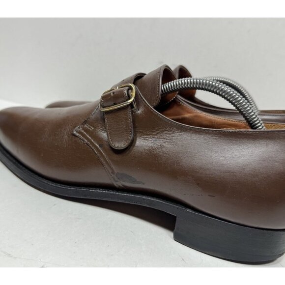 Church’s Becket Monk Strap Shoes Size 12 US B Made in England Brown‎ main image 4